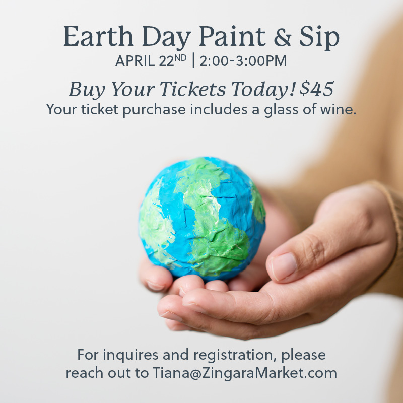 Earth Day Paint & Sip